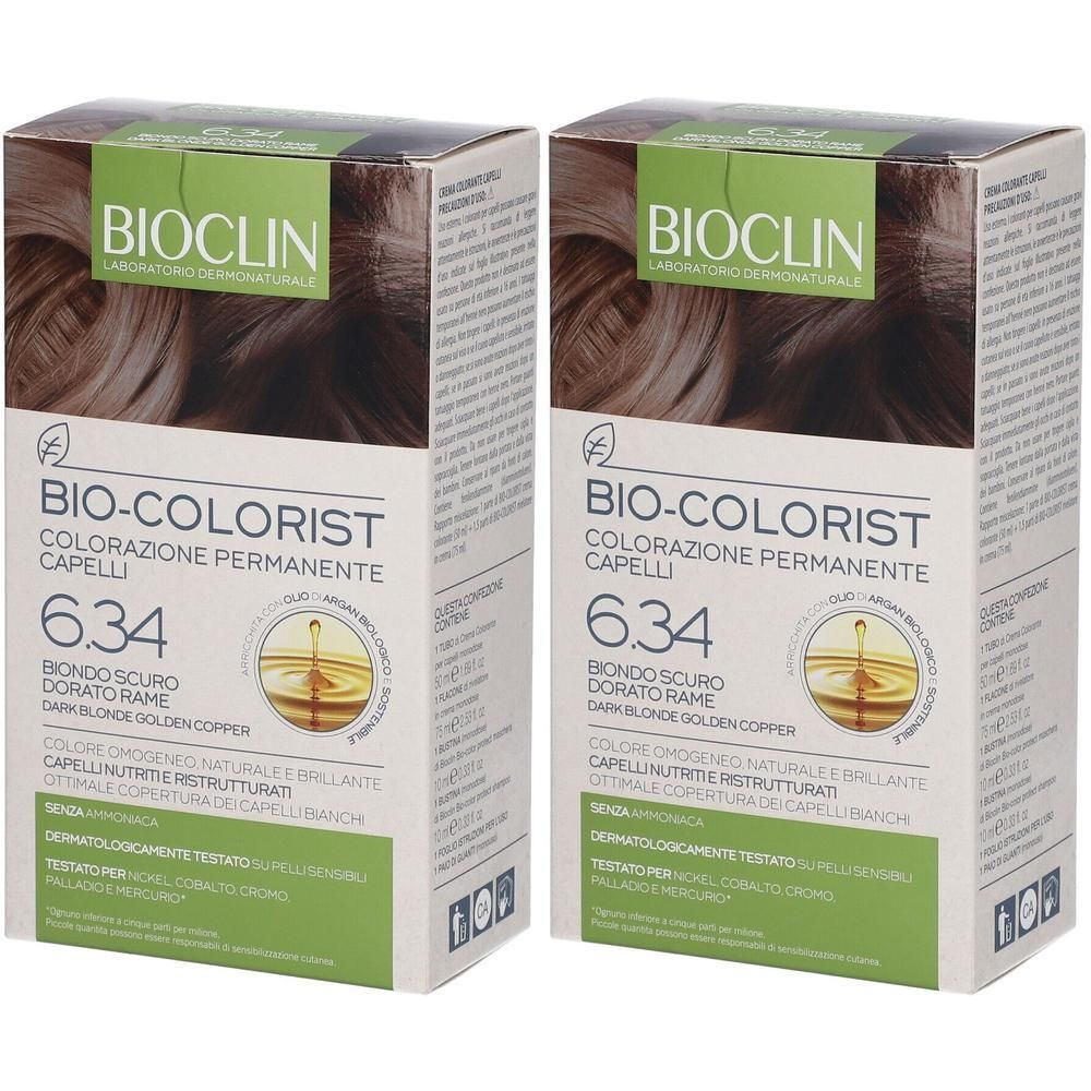 BIOCLIN Bio-Colorist 6.34 Biondo Scuro Dorato Rame