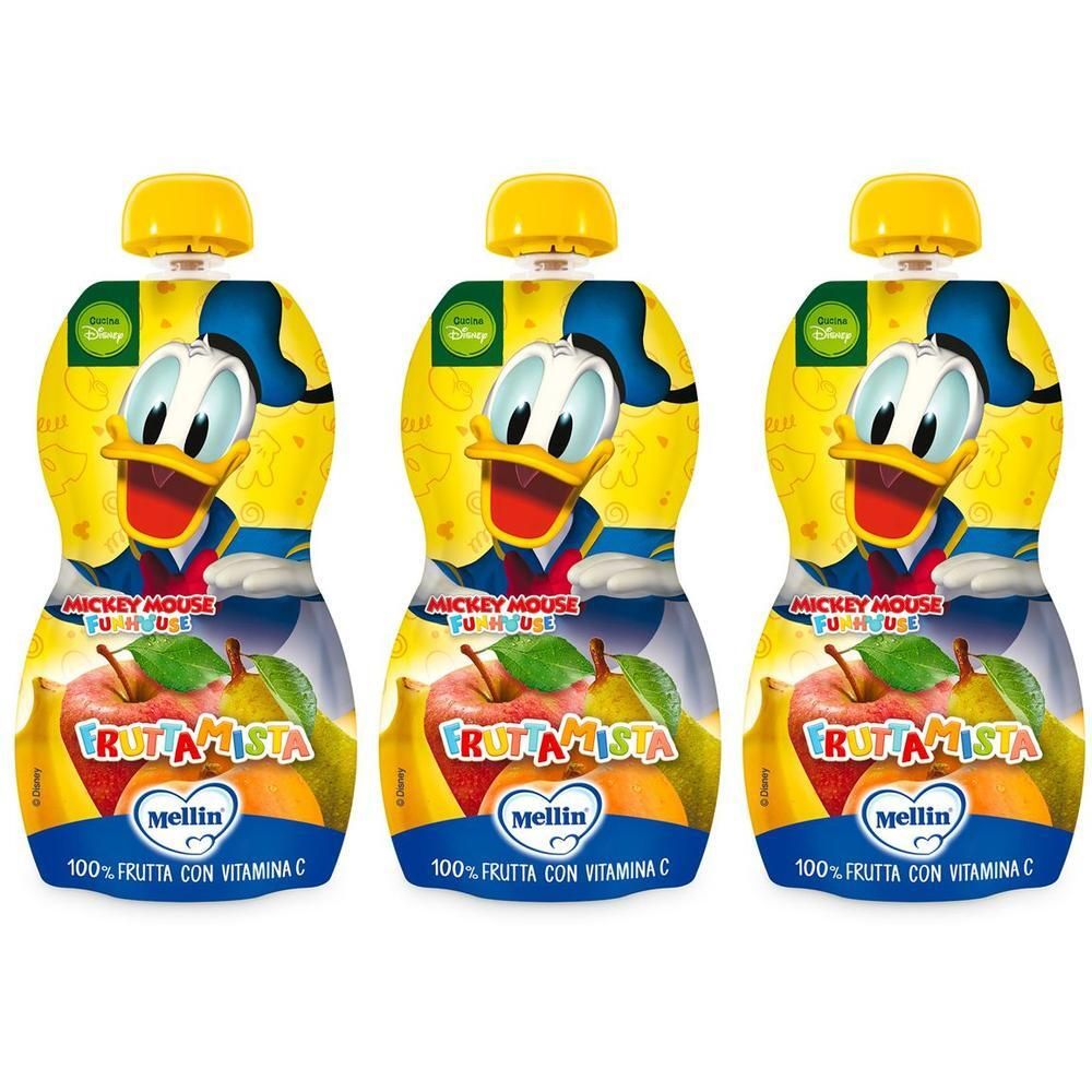 Pouch Disney Mickey Mouse Frutta Mista 110 G