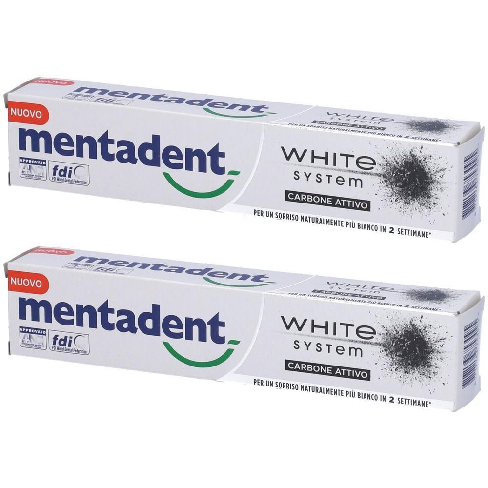 MENTADENT White System Carbone Attivo
