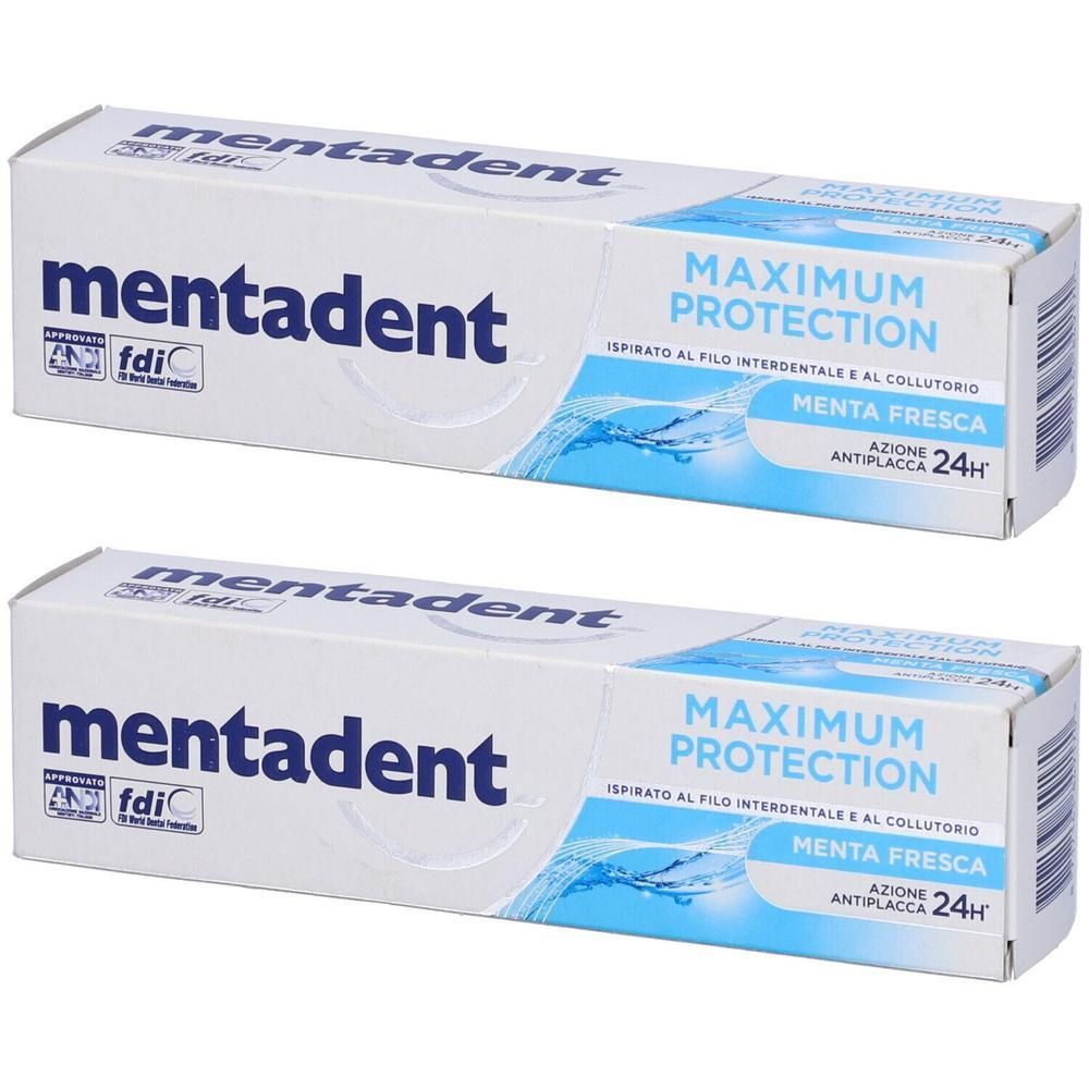 Mentadent Maximum Protection Menta Fresca Dentifricio