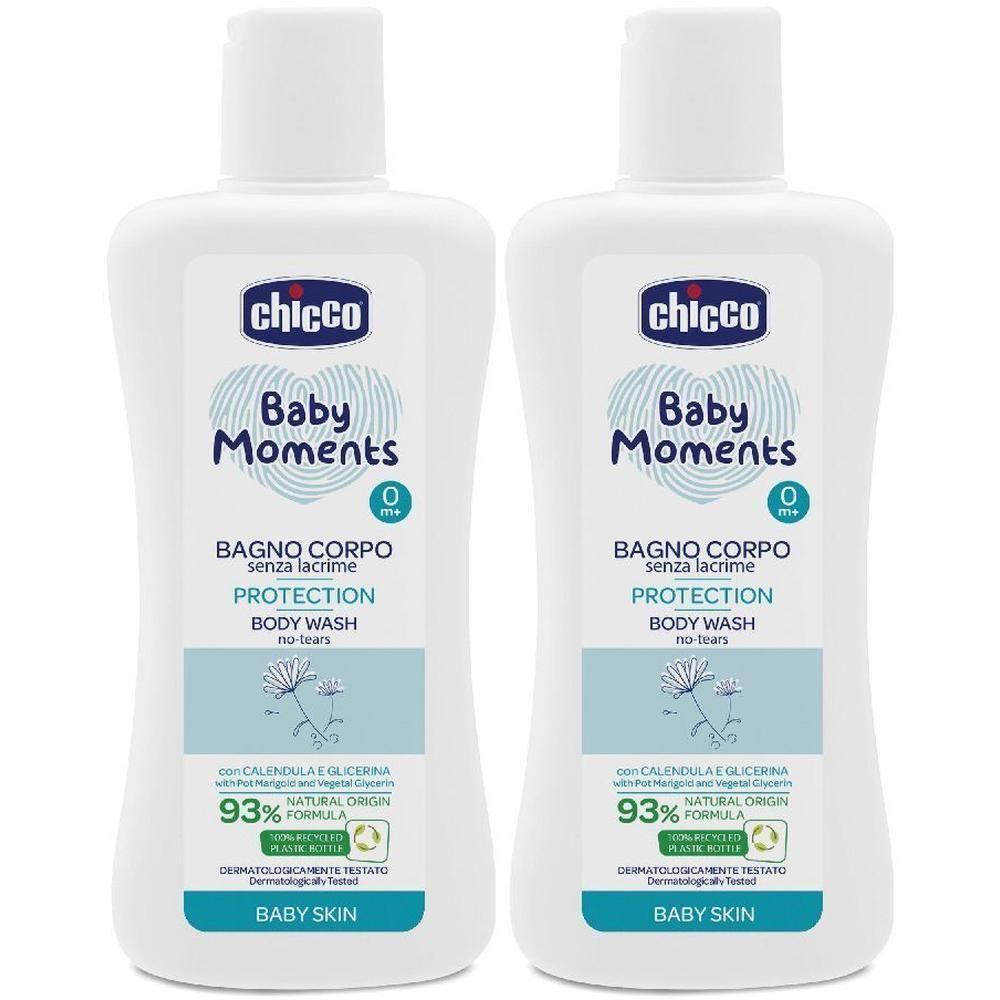 Chicco Baby Moments Bagno Corpo Senza Lacrime Protection 200 Ml