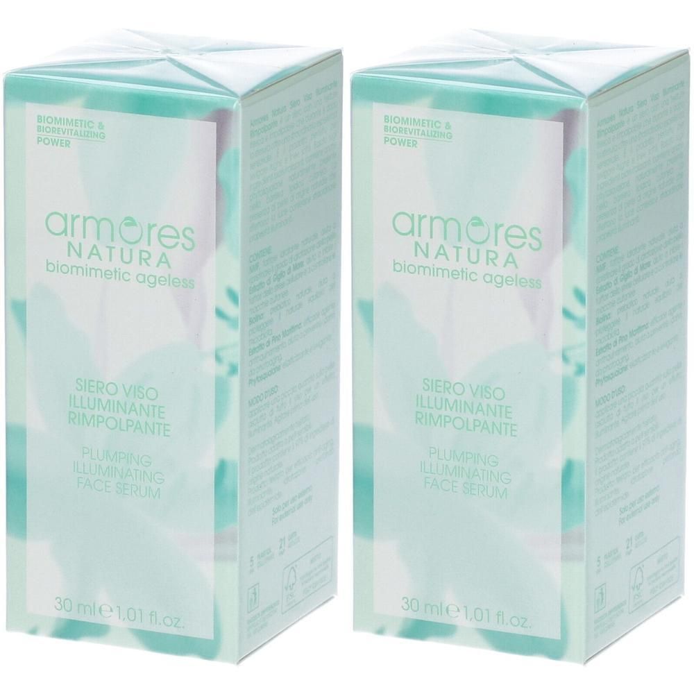 Armores Natura Biomimetic Ageless Siero Viso Illuminante Rimpolpante