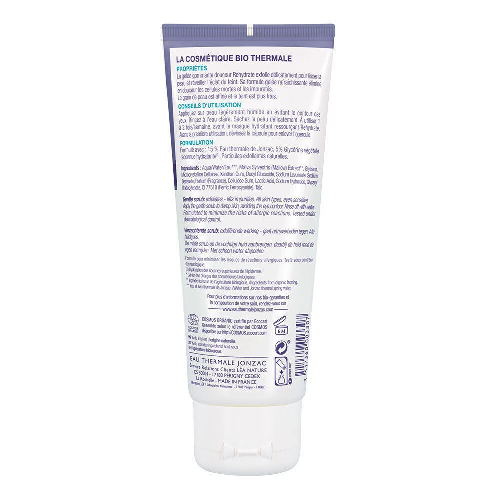 Eau Thermale Jonzac Gel Gommante Dolcezza Rehydrate