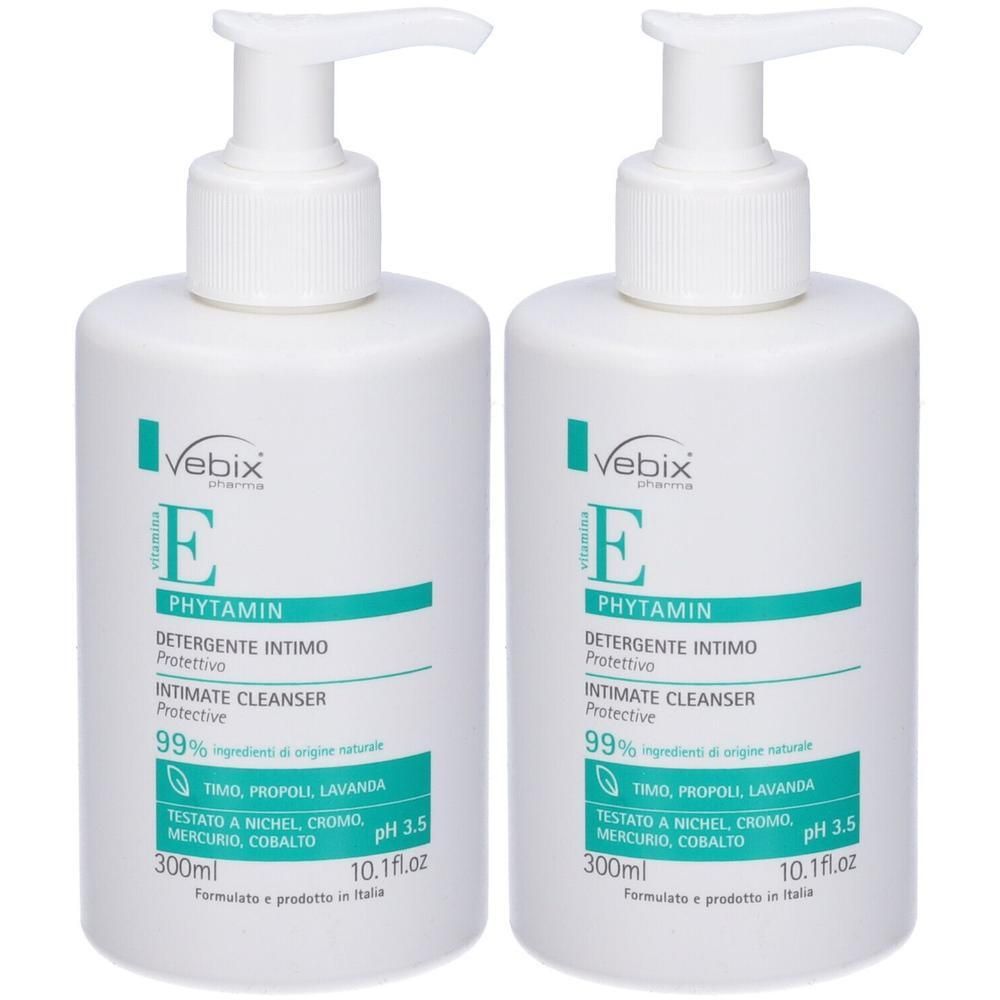 Vebix Phytamin E Detergente Intimo Protettivo Ph 3,5