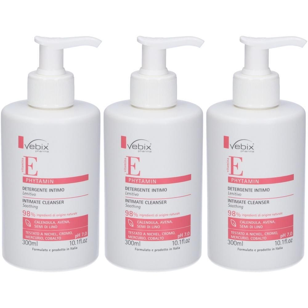 Vebix Phytamin E Detergente Intimo Lenitivo Ph 7,0