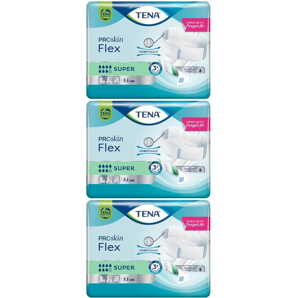 TENA Flex Super L, pannolino a cintura per incontinenza