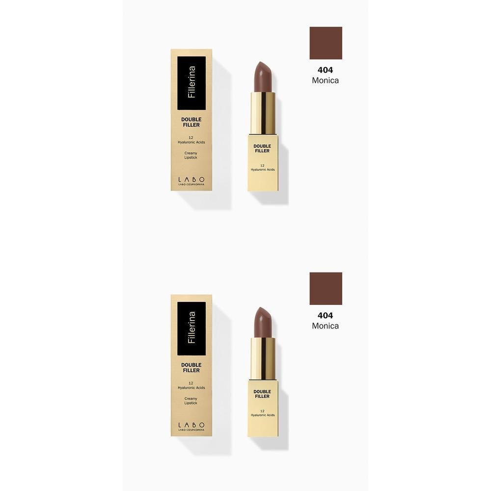 Labo Fillerina Double Filler 12 Hyaluronic Acids Creamy Rossetto Colore 404 Monica
