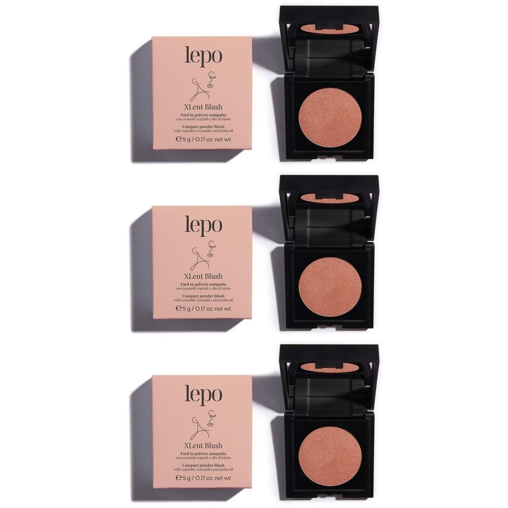 LEPO XLent Blush Fard in polvere compatta NUANCE 03