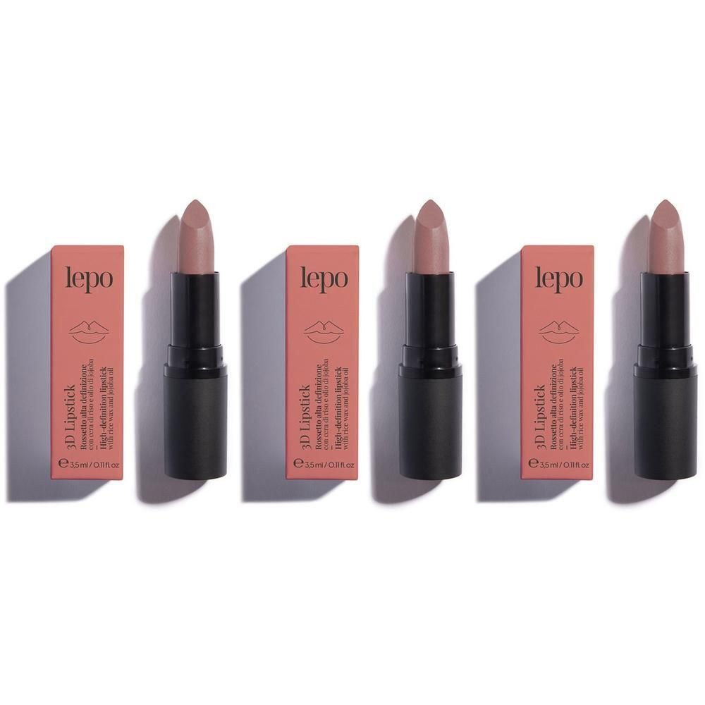 LEPO 3D Lipstick Rossetto alta definizione Tonalità 105 MALVA