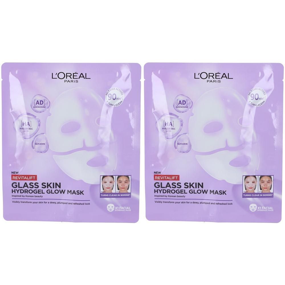 L’Oréal Paris Glass Skin Hydrogel Glow Maschera Viso