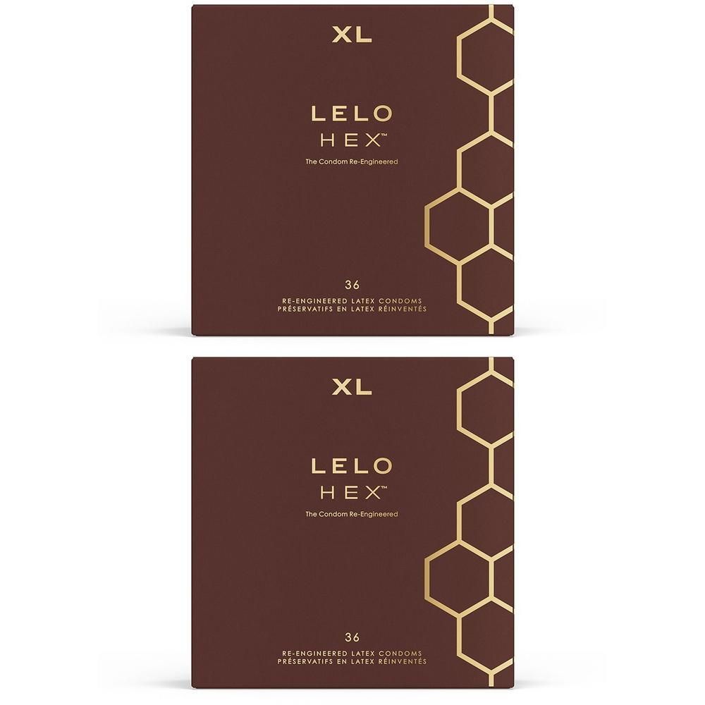 Lelo HEX Preservativi Respect XL confezione da 36