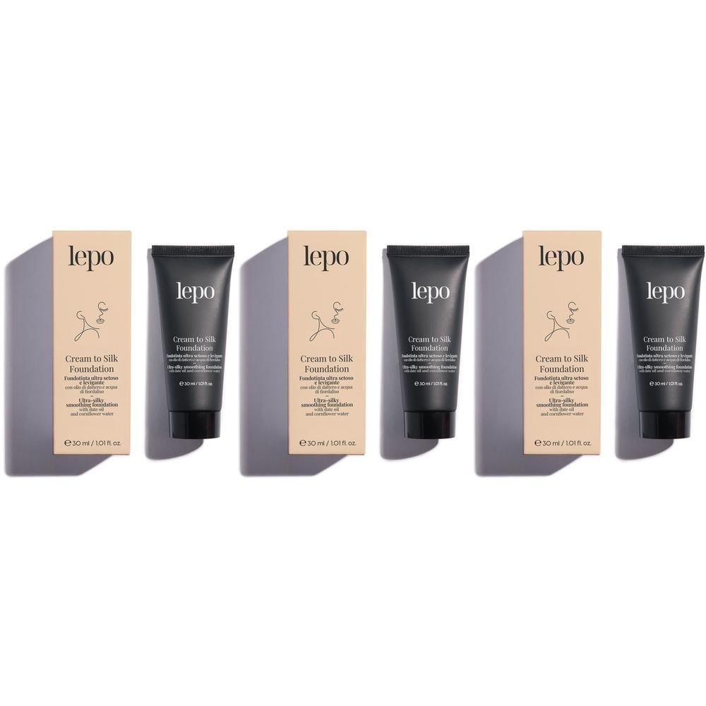 LEPO Cream to Silk Foundation Fondotinta ultra setoso e levigante NUANCE 06 MEDIO CHIARO