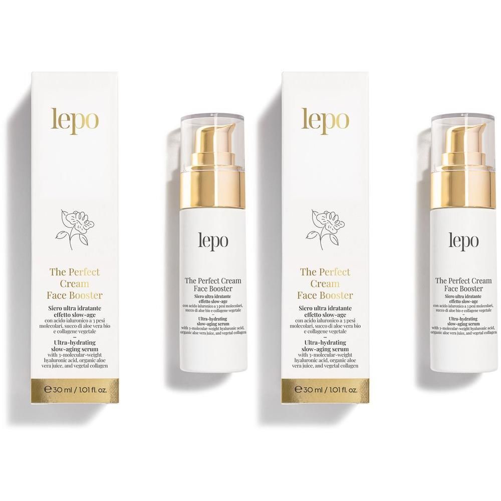 LEPO The Perfect Cream Face Booster Siero viso ultra idratante.
