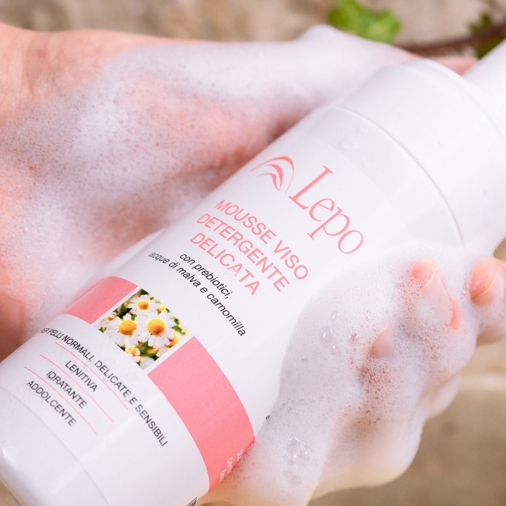 LEPO Mousse Viso Detergente Delicata