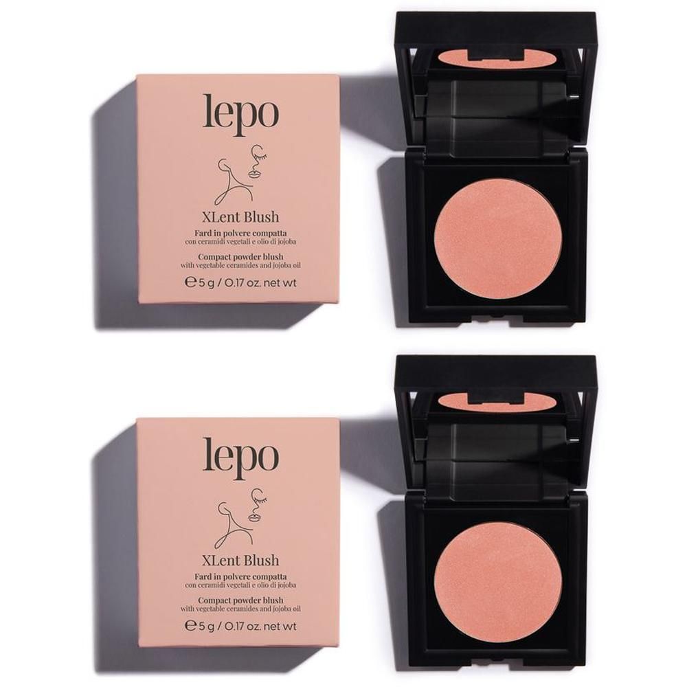 LEPO XLent Blush Fard in polvere compatta NUANCE 04