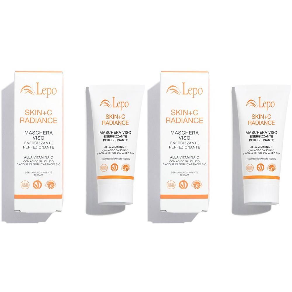 LEPO Skin+C Radiance Maschera Viso Ultra perfezionante