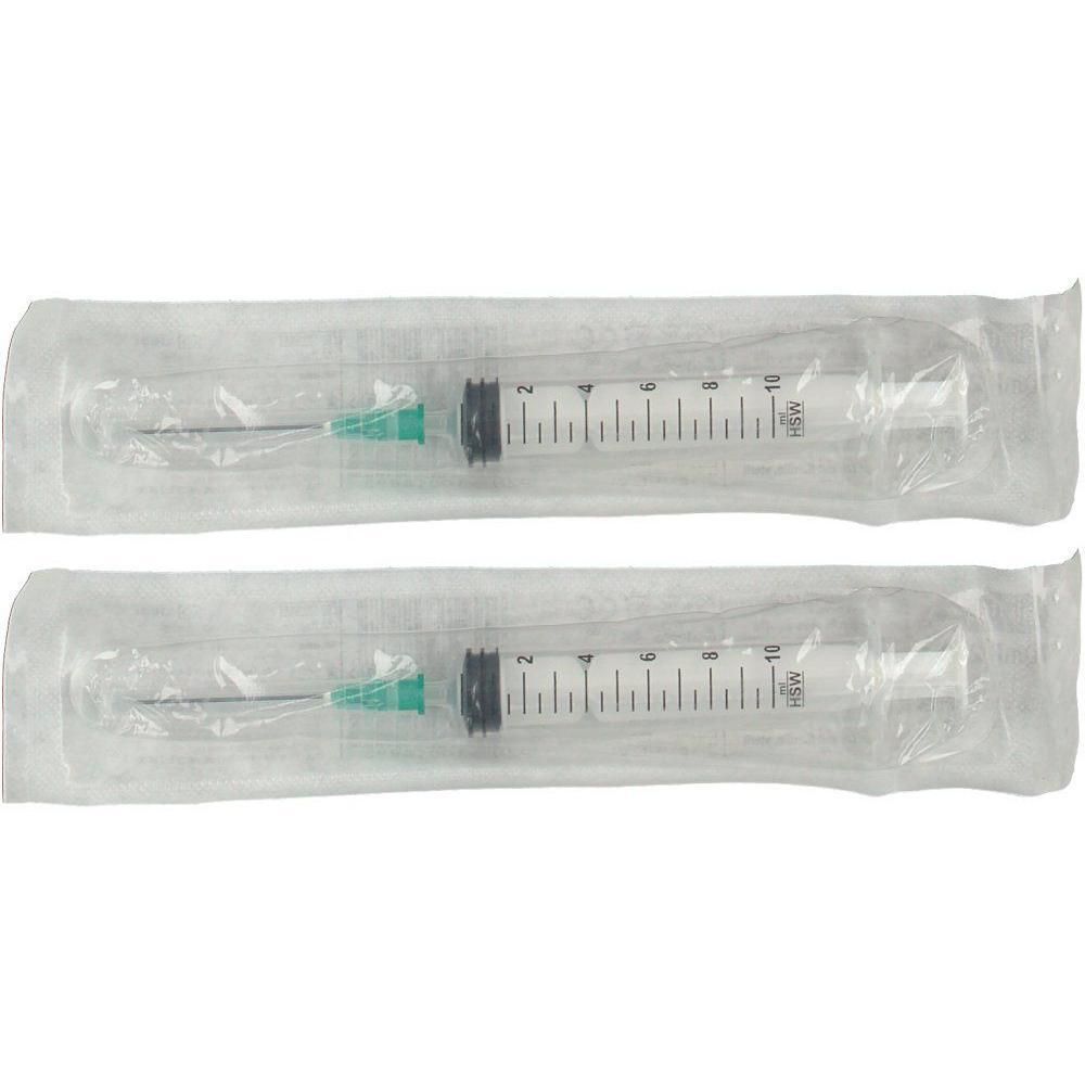 alvita® Siringa Sterile con ago 10ml 21G x 1 1/2