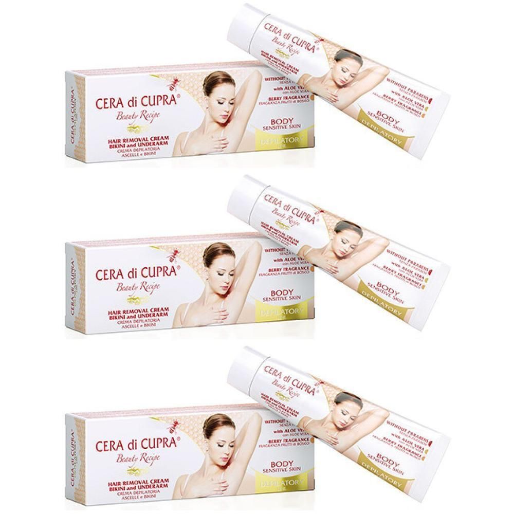 Cera di Cupra Crema Depilatoria per Ascelle e Bikini.