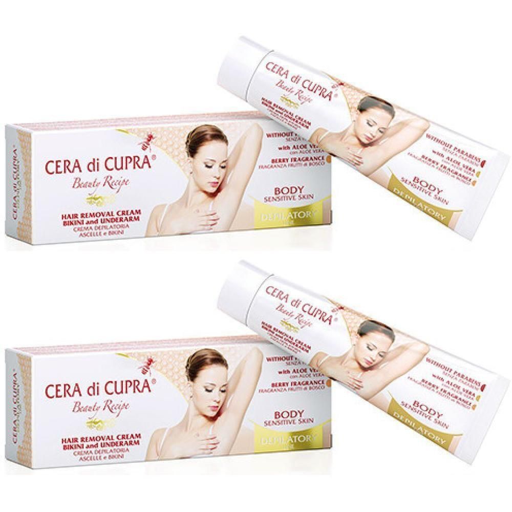 Cera di Cupra Crema Depilatoria per corpo, ascelle e bikini.
