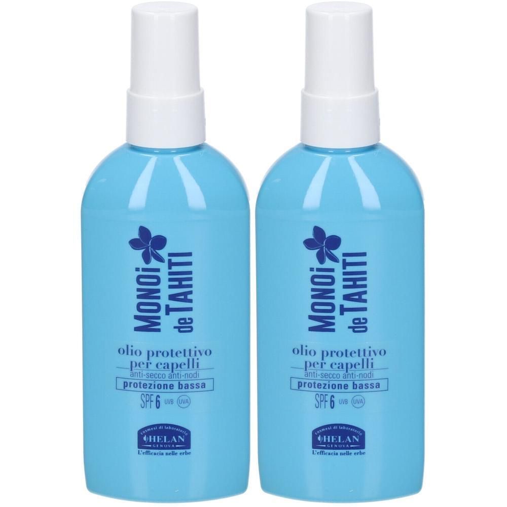 Helan Monoi de Tahiti Hair Care Impacco D'Olio Protettivo per Capelli Spray SPF 6