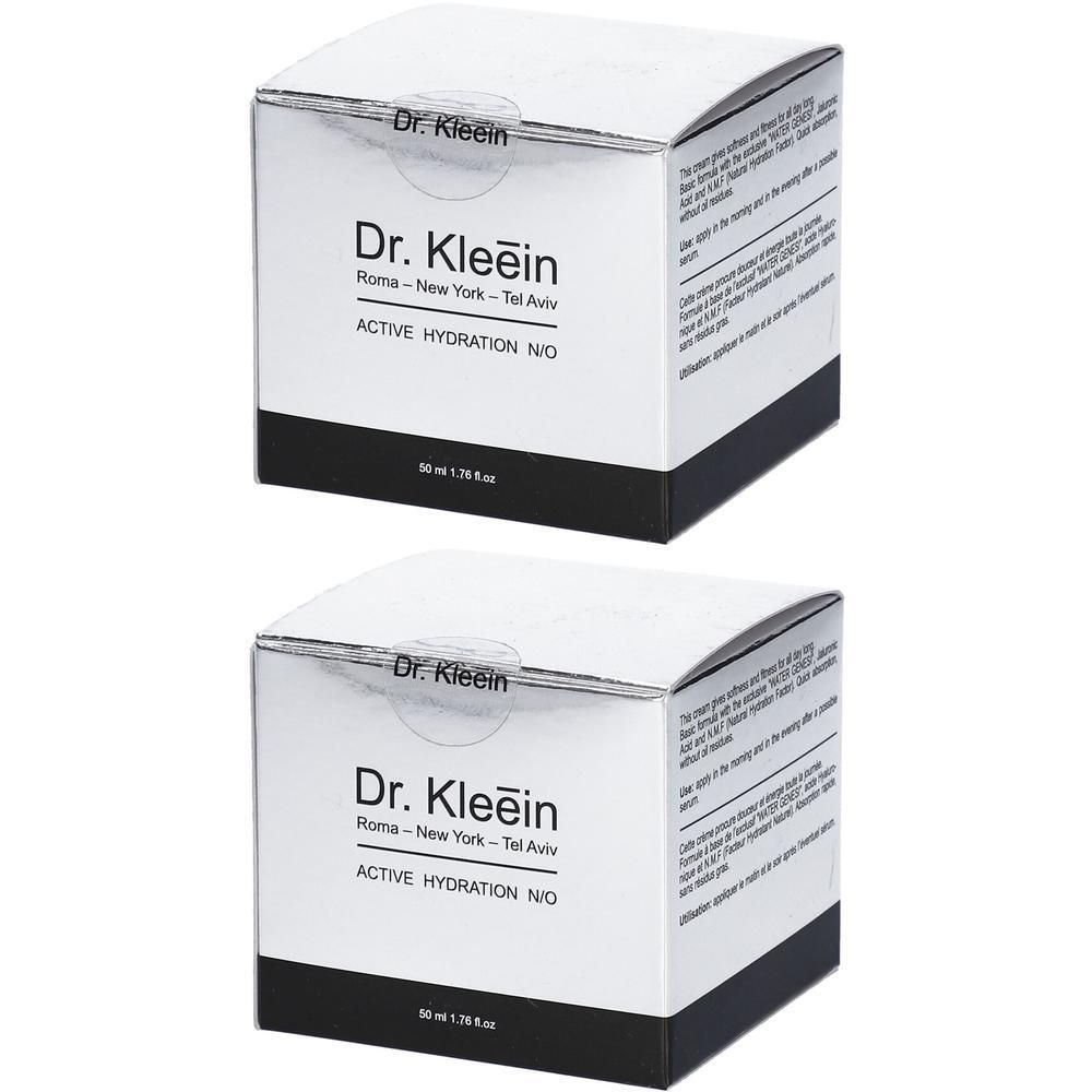 Due scatole di cosmetici Dr. Kleein ACTIVE HYDRATION N/O, 50 ml.