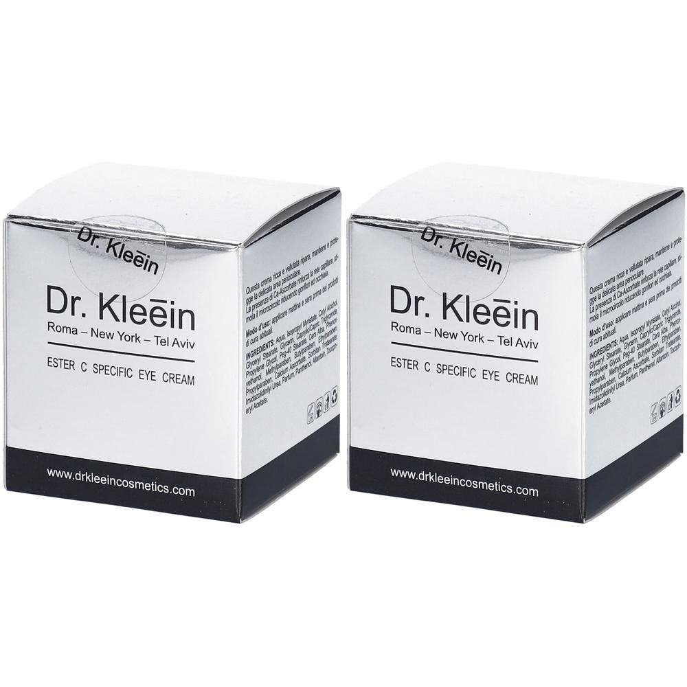 Due scatole di Dr. Kleein ESTER C SPECIFIC EYE CREAM.