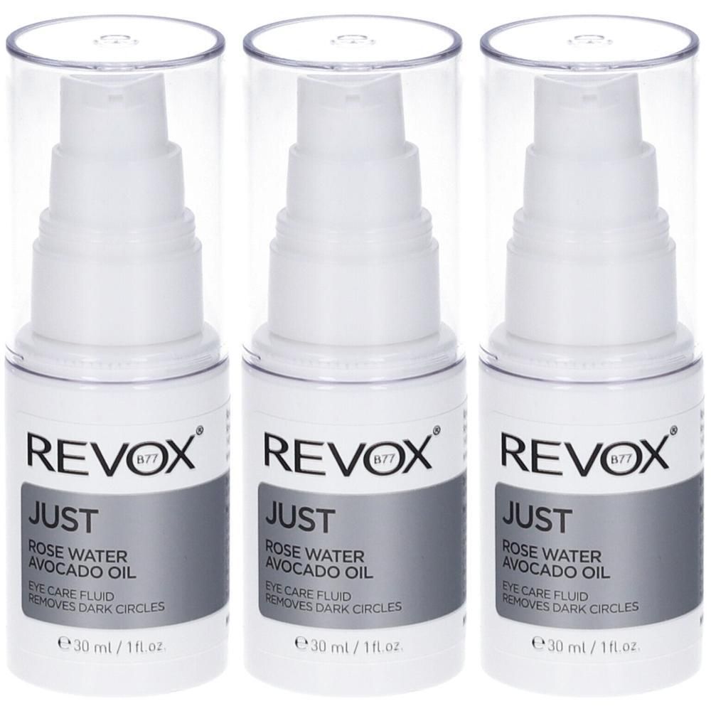 Revox B77 Just Fluido Contorno Occhi all'acqua di Rose e all'olio di Avocado
