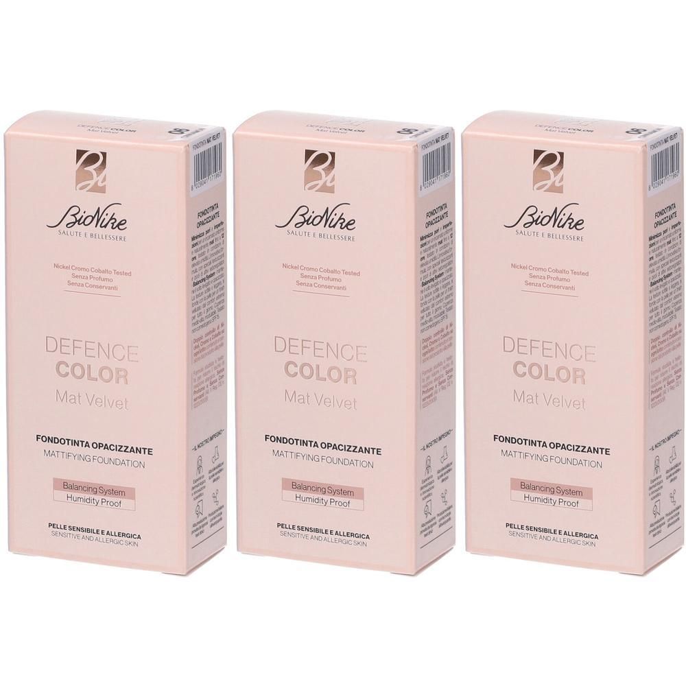Bionike Defence Color Mat Velvet Fondotinta Opacizzante 06 Cinnamon