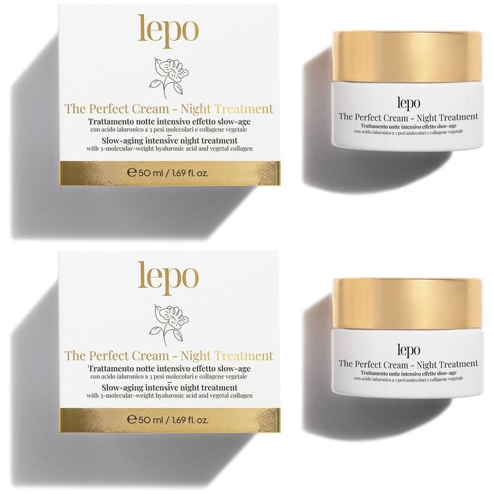 LEPO The Perfect Cream Night Treatment Trattamento notte intensivo effetto slow-age