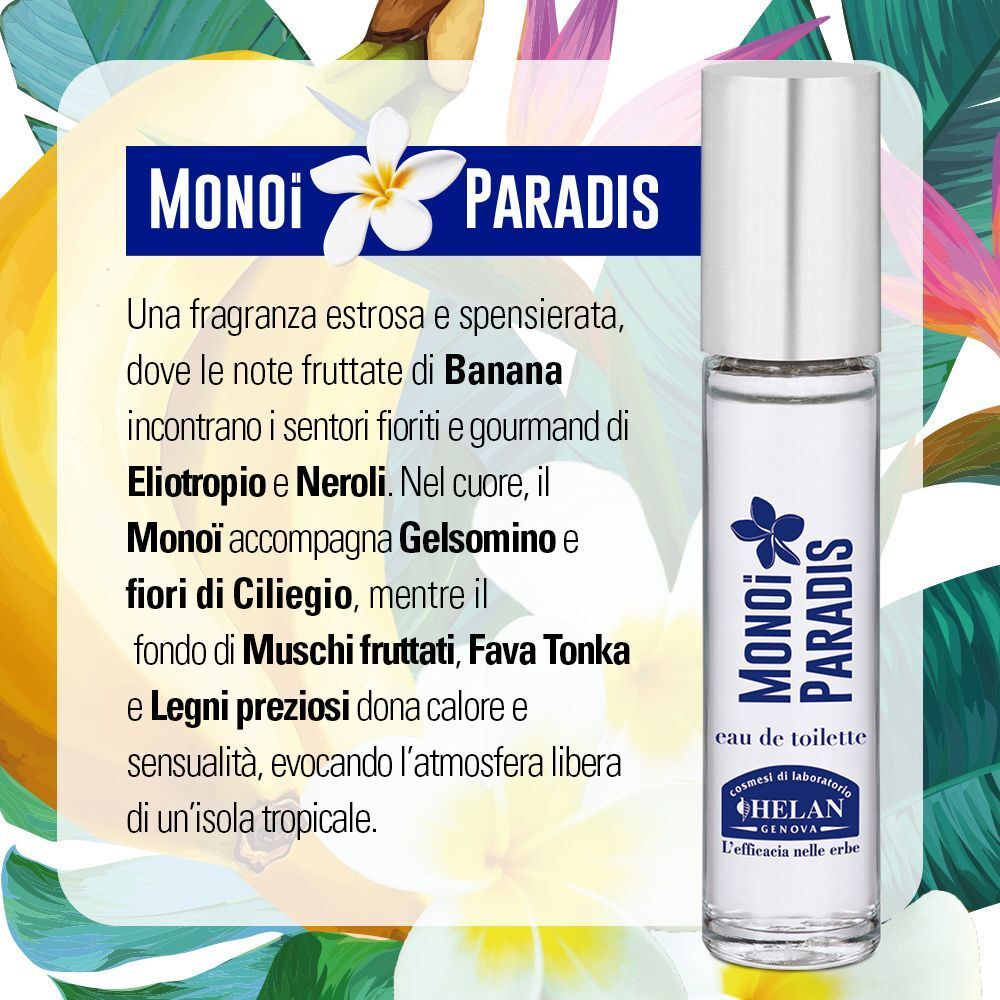 Helan Monoi De Tahiti Monoi Paradis Eau De Toilette 10 ml