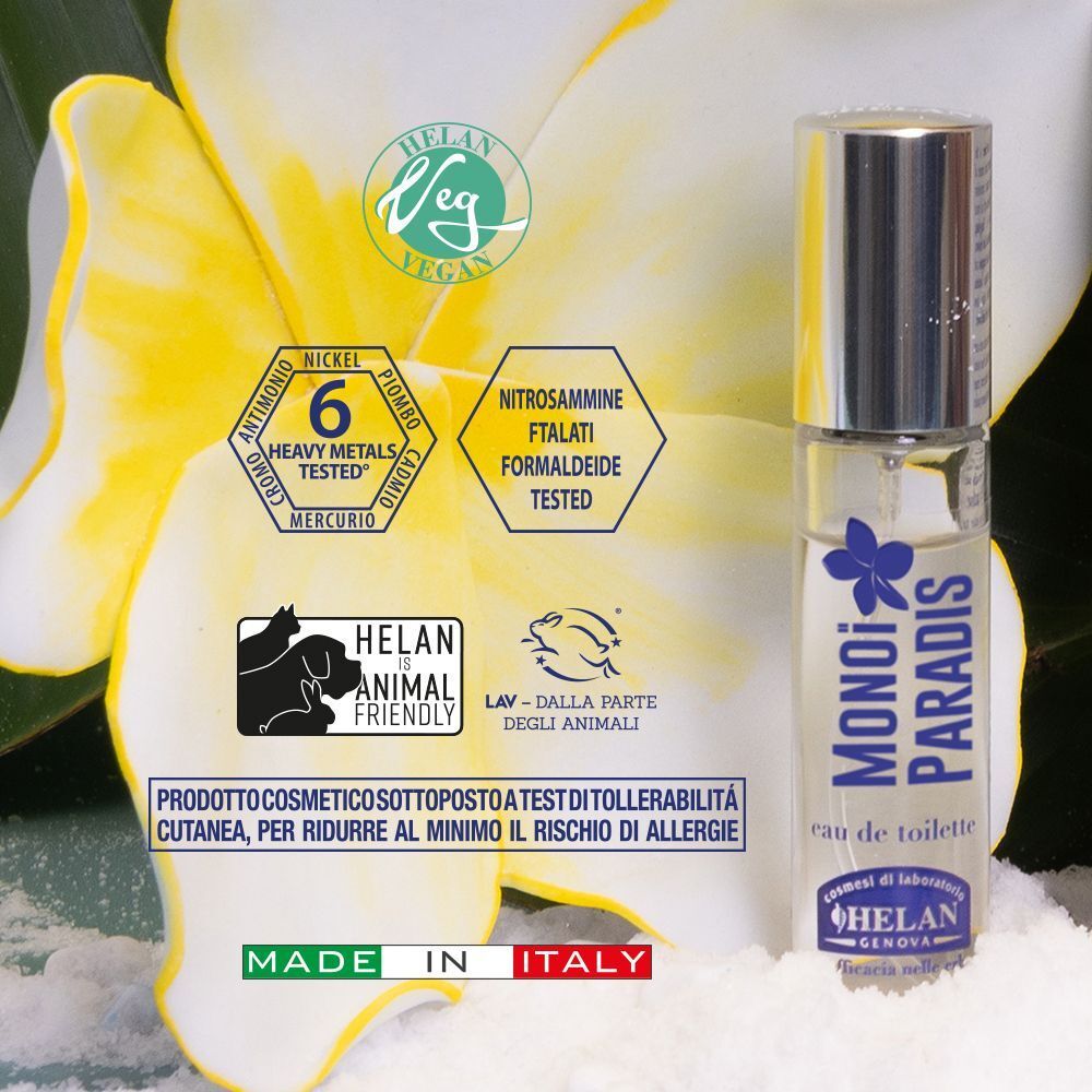 Helan Monoi De Tahiti Monoi Paradis Eau De Toilette 10 ml