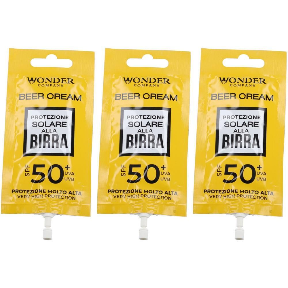 Beer Cream Proterzione Solare Molto Alta alla Birra SPF50+