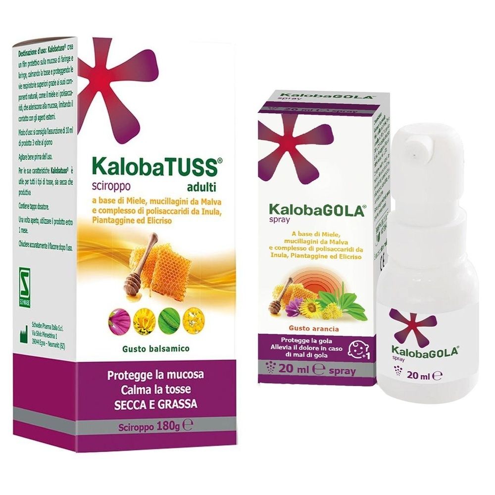 KalobaTUSS® Adulti Sciroppo + Kalobagola Spray