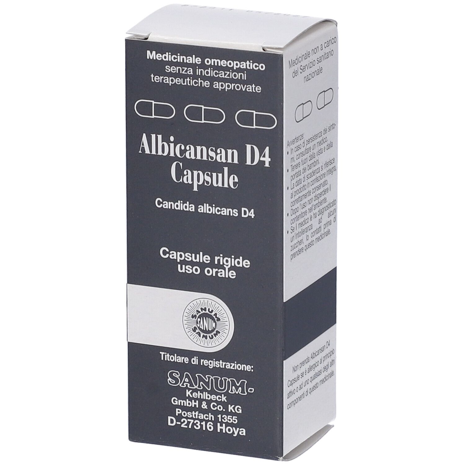 Sanum Albicansan D4 Capsule