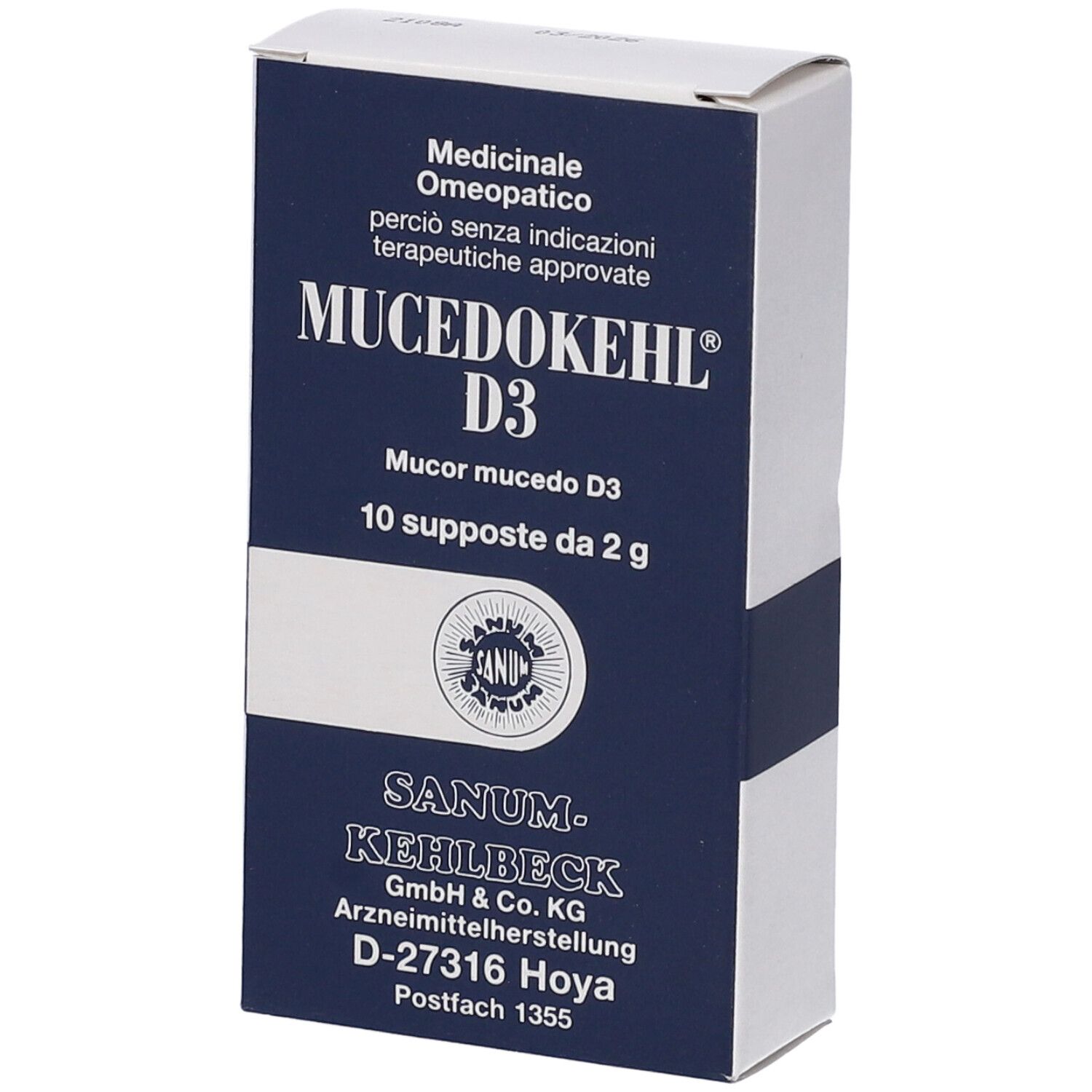 Mucedokehl D3 2G Sanum Supposte