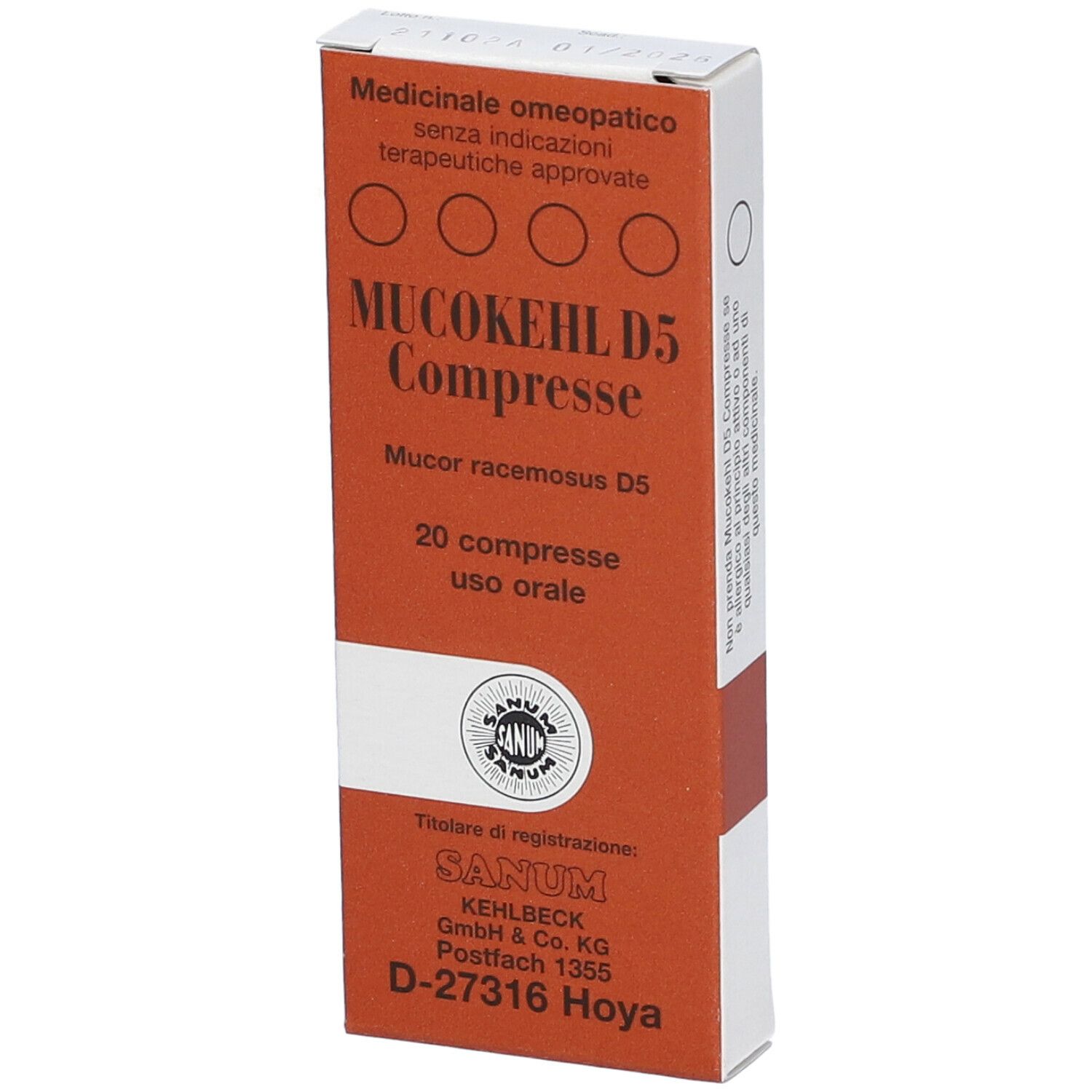 SANUM MUCOKEHL® D5CAPSULE
