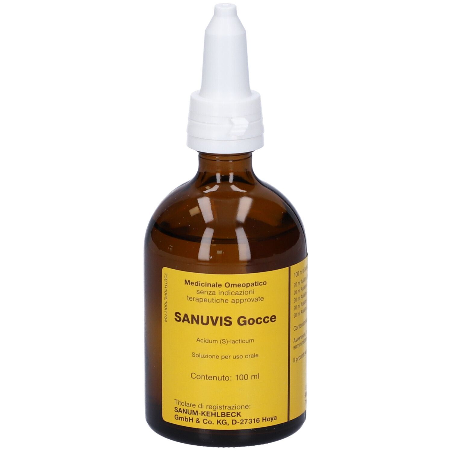 Sanuvis 100 ml Gocce Uso Oralesanum