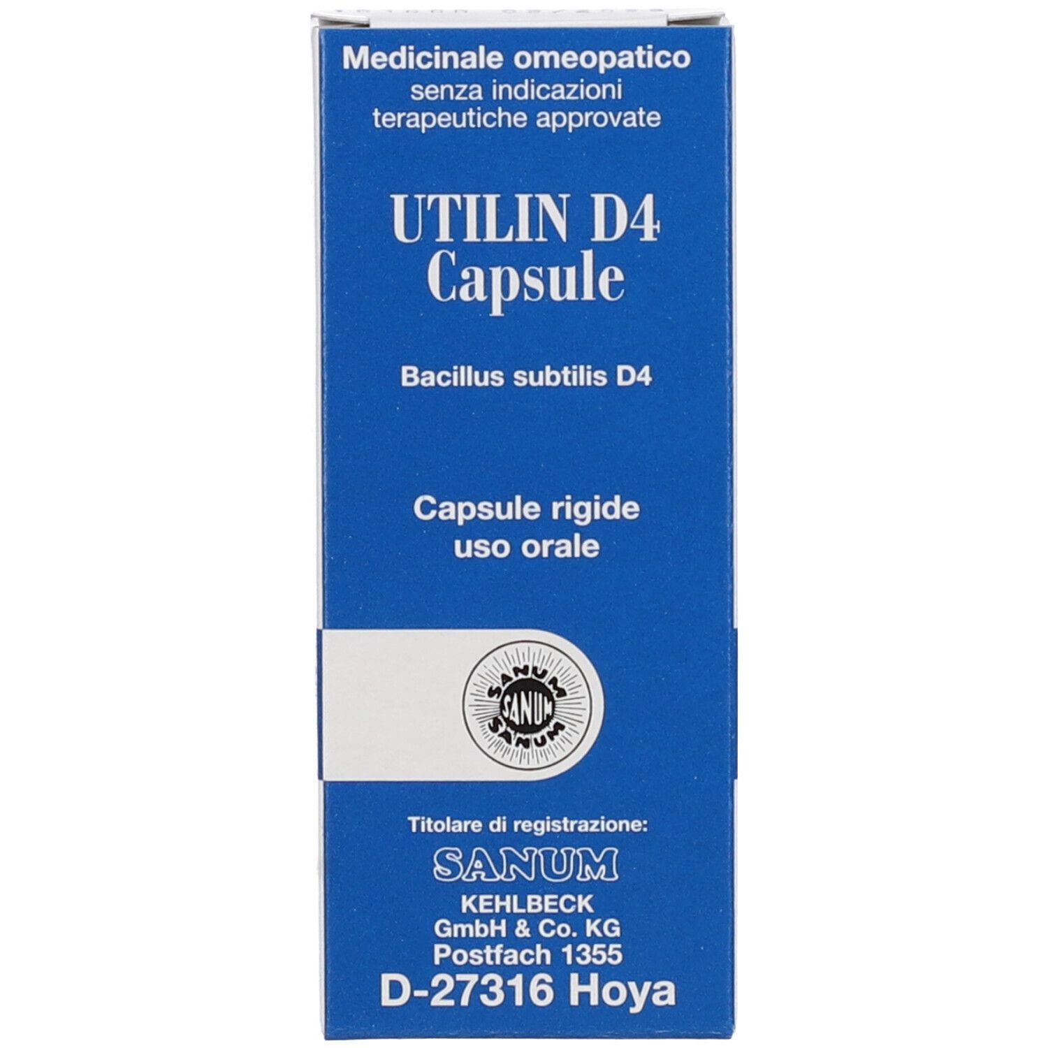 Sanum Utilin D4 5 Capsule Sanum