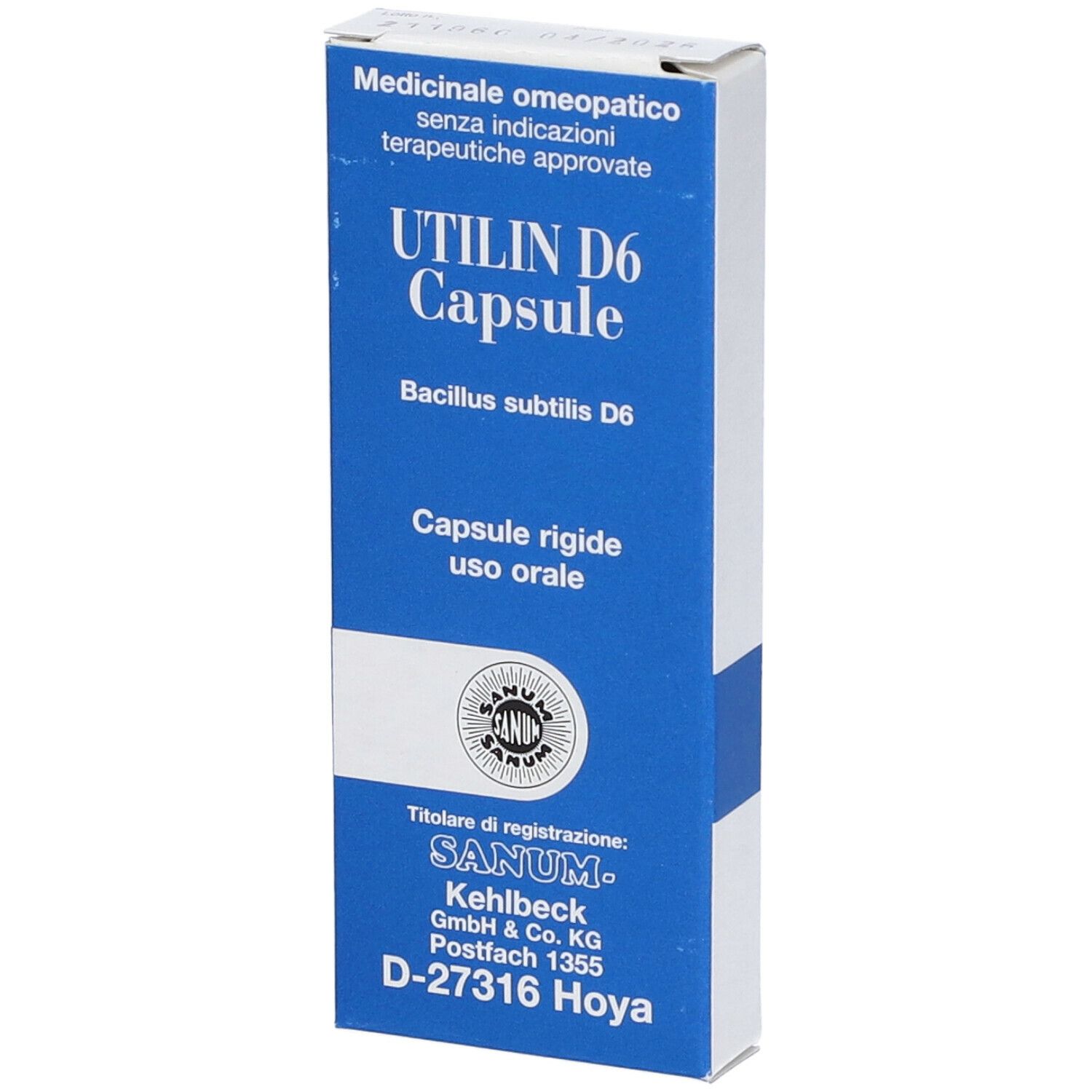 Sanum Utilin D6 Capsule