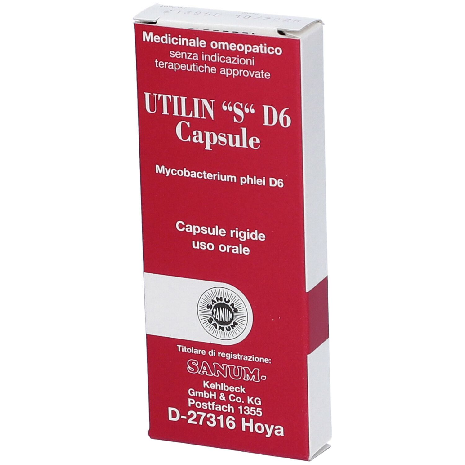 Sanum UTILIN "S" D6 Capsule