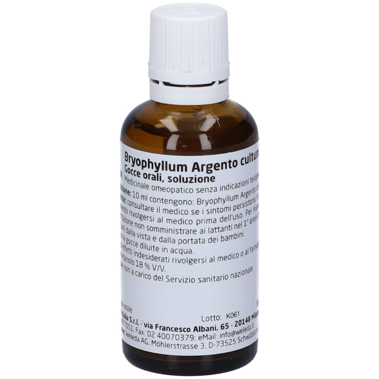 Bryophyllum Argento Cultum D2 Gocce Orali Soluzione 50 ml