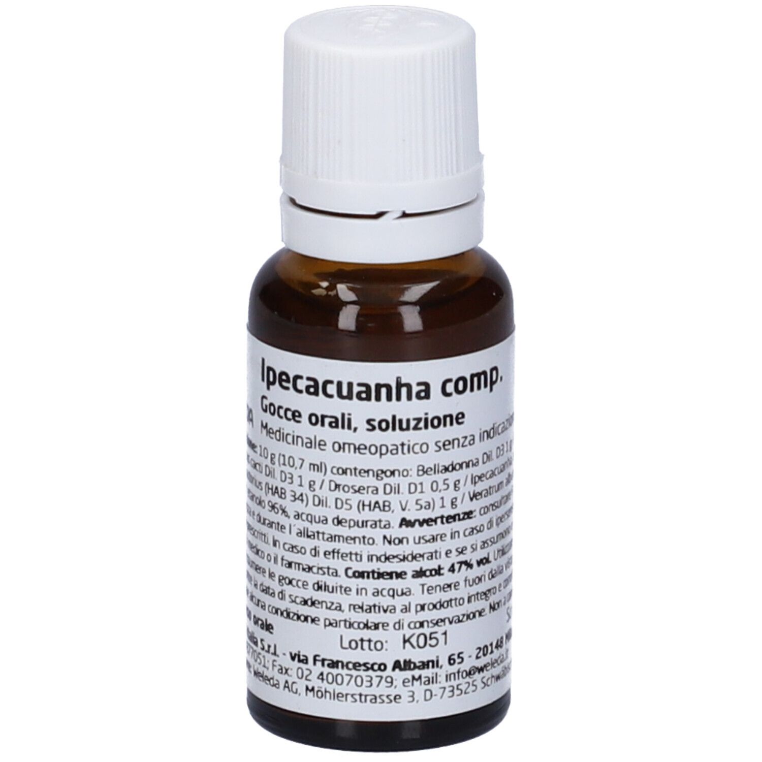 Weleda Ipecacuana Composta 20 ml Diluizione In Gocce