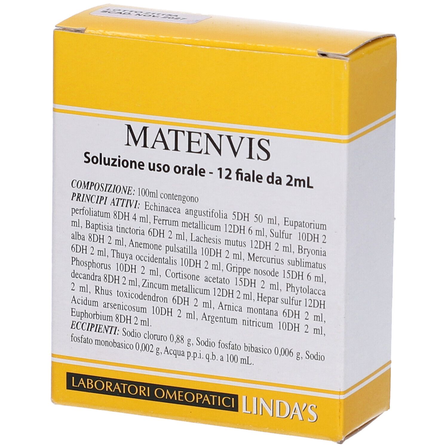 Matenvis 12F 2 ml Vis
