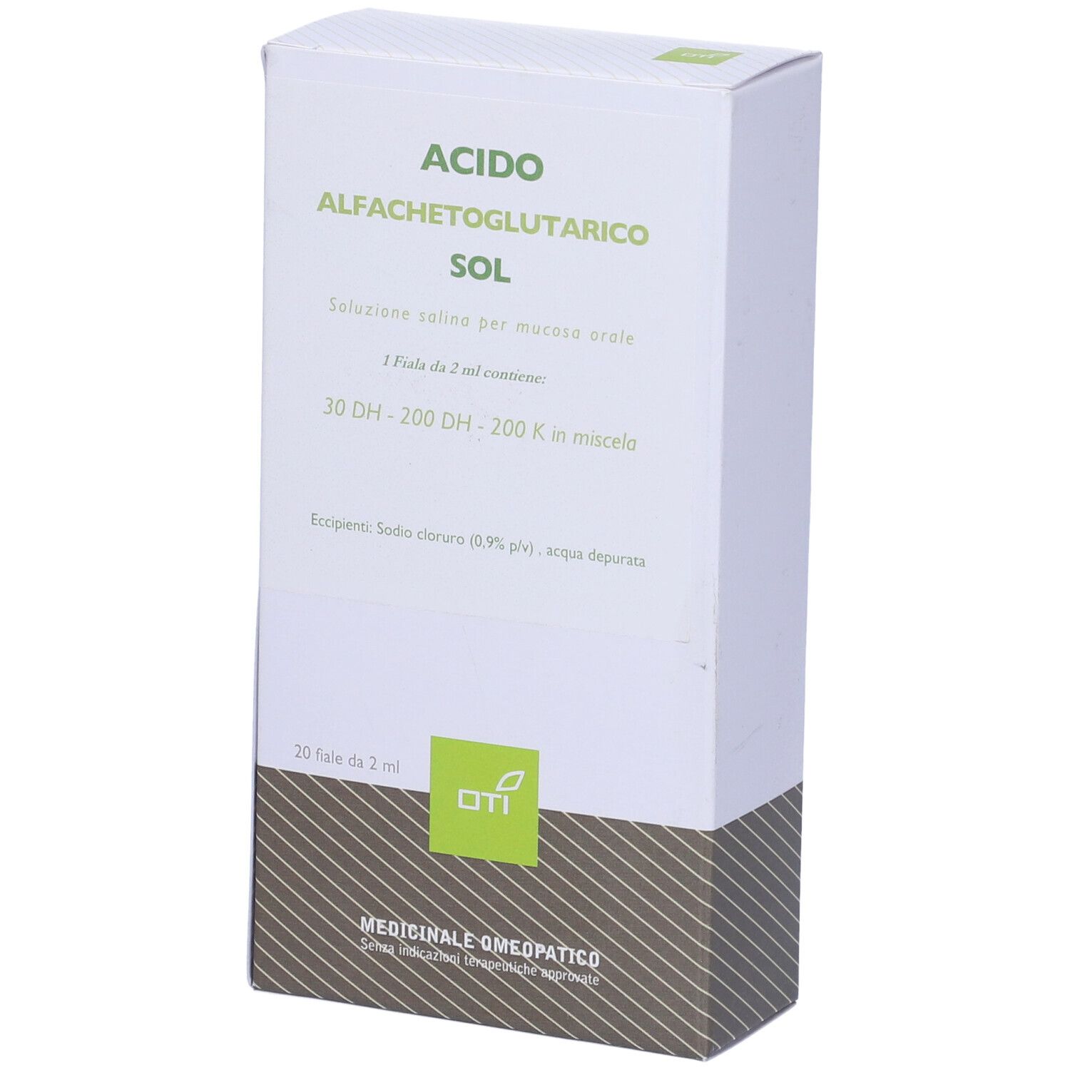 Acido Alfachetoglutarico Sol 20 Fiale Fisiologiche 2Ml