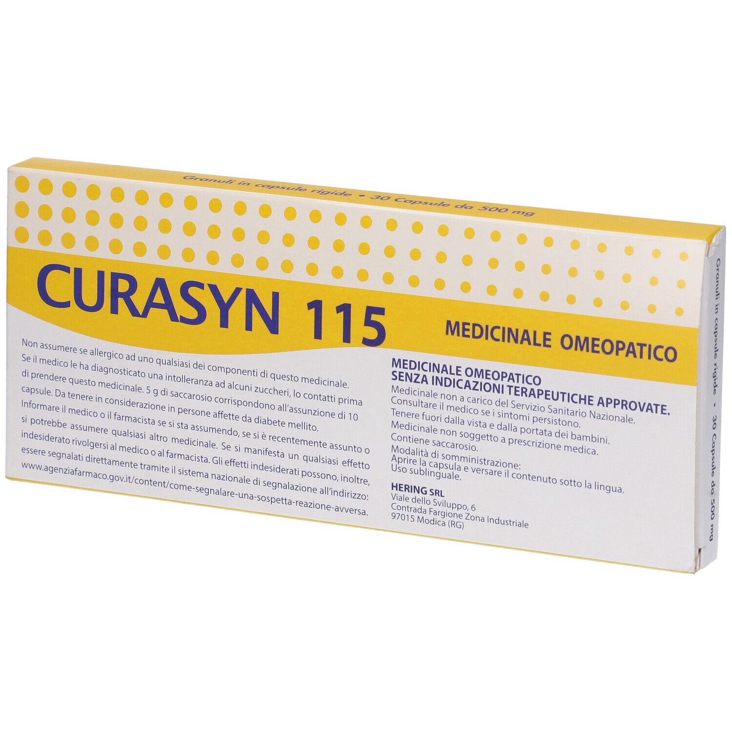 Hering Curasyn 115 30 Capsule 0,5 G