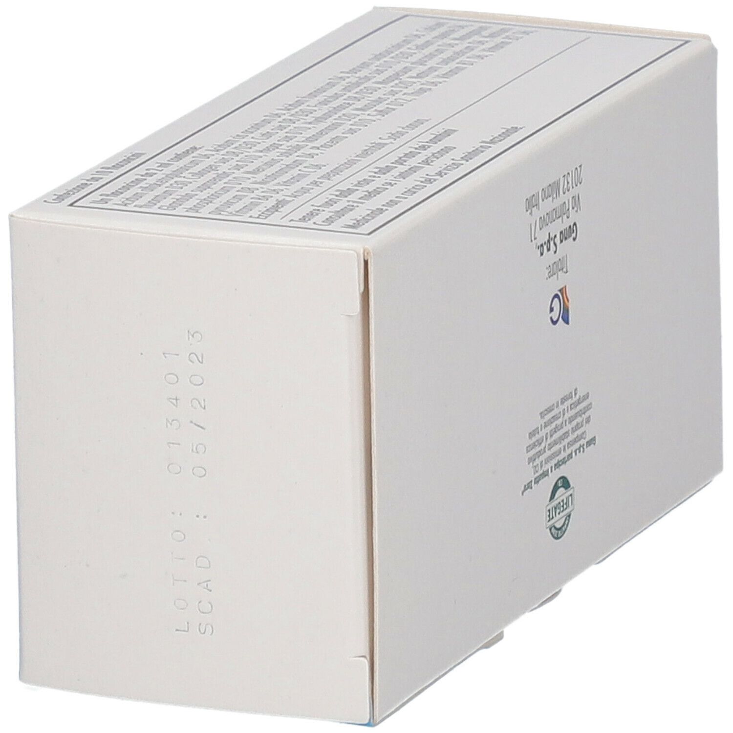 Scatola del prodotto Made di Guna. Scritta: medicinale omeopatico. Contiene 10 flaconcini.