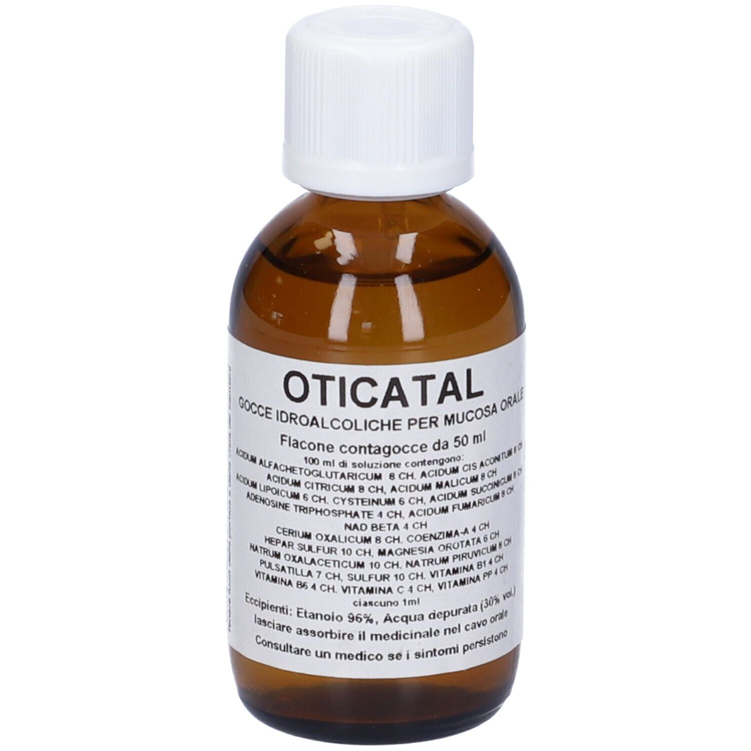 Oticatal Composto Gocce 50 ml Soluzione Idroalcolica