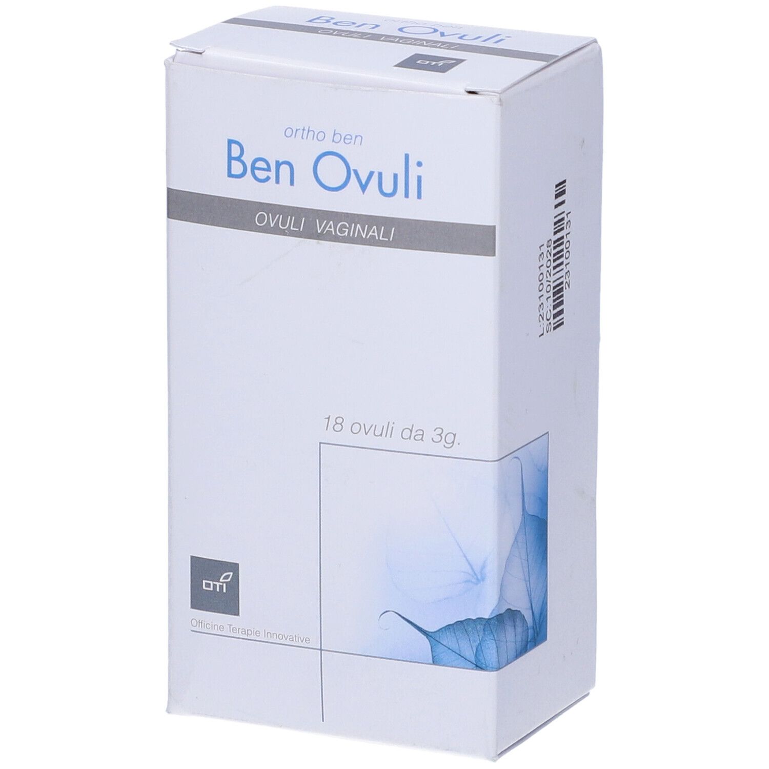 Ortho Ben Ben Ovuli Composto 18 Ovuli Vaginali