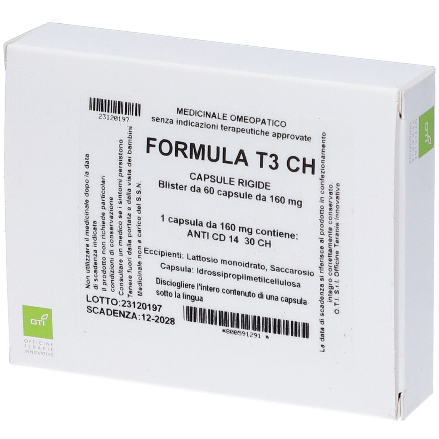 Formula T3 Ch 30Ch 60 Capsule