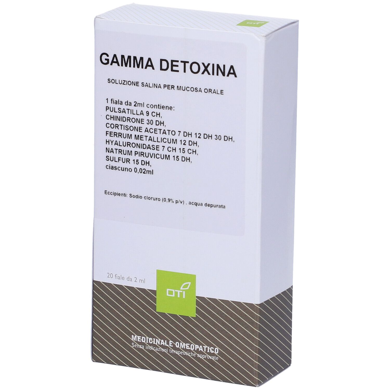 Gamma Detoxina Composto 20 Fiale Fisiologiche 2ml